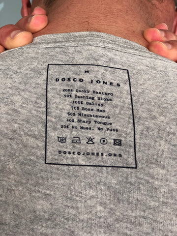 The Dosco Jones Super Premium Grey T